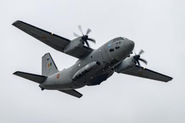 Avion de transport militar sursa Facebok Fortele Aeriene Române