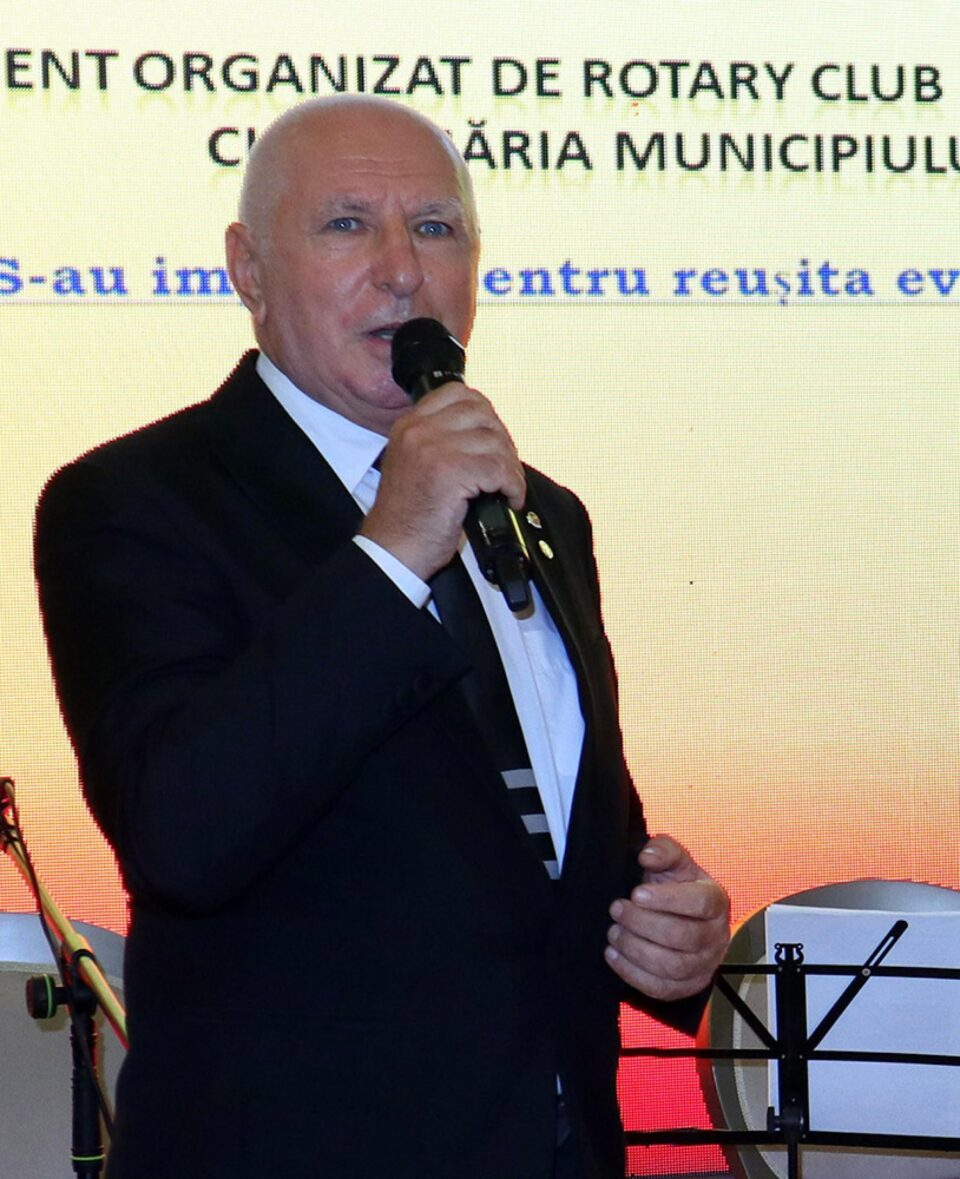 Constantin Zaharia, președintele Rotary Fălticeni