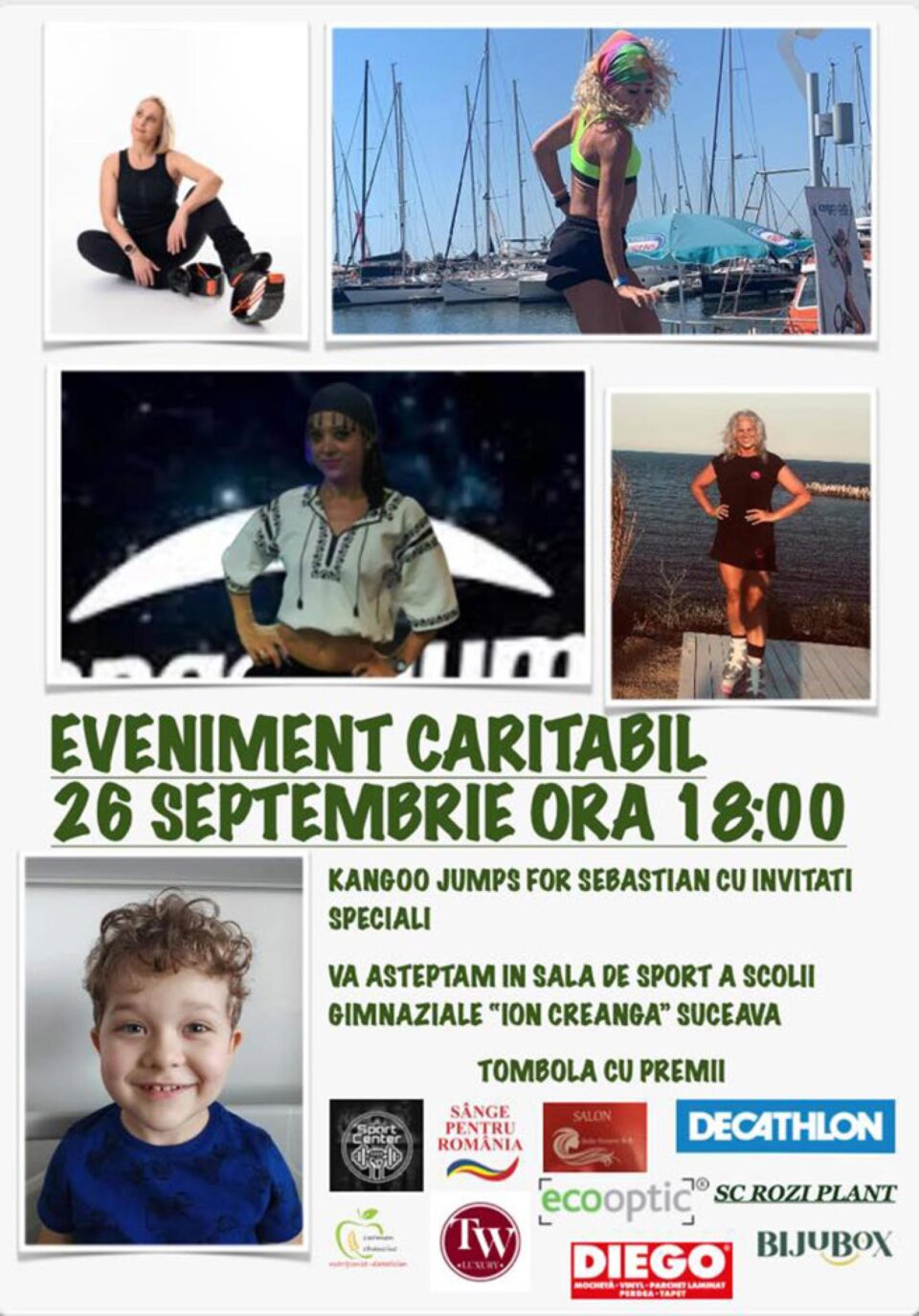 Eveniment caritabil: „Kangoo Jumps pentru Sebastian”