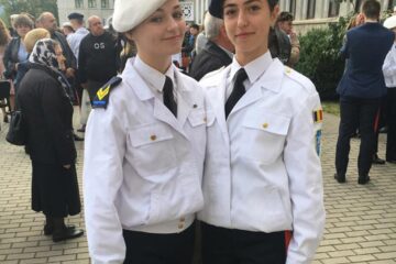 eve de la Colegiul Militar „Ștefan cel Mare”, pe scena unui concurs național de dans sportiv organizat la Satu Mare