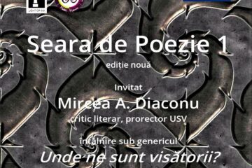 Seară de Poezie, vineri, la Teatrul Municipal „Matei Vișniec”