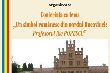 Conferința „Un simbol românesc din nordul Bucovinei: profesorul Ilie Popescu”, la Biblioteca Bucovinei