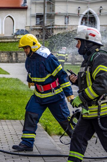 Exercițiu tactic. Foto Laurențiu Sbiera