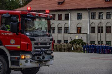 Exercițiu tactic. Foto Laurențiu Sbiera