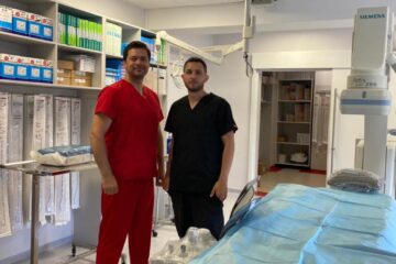 Dr. Paul Turcoman și dr. Laur Blaga