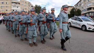 Manifestări dedicate împlinirii a 100 de ani de la dezvelirea monumentului "Grănicerul", ridicat în memoria eroilor Regimentului 2 Grăniceri