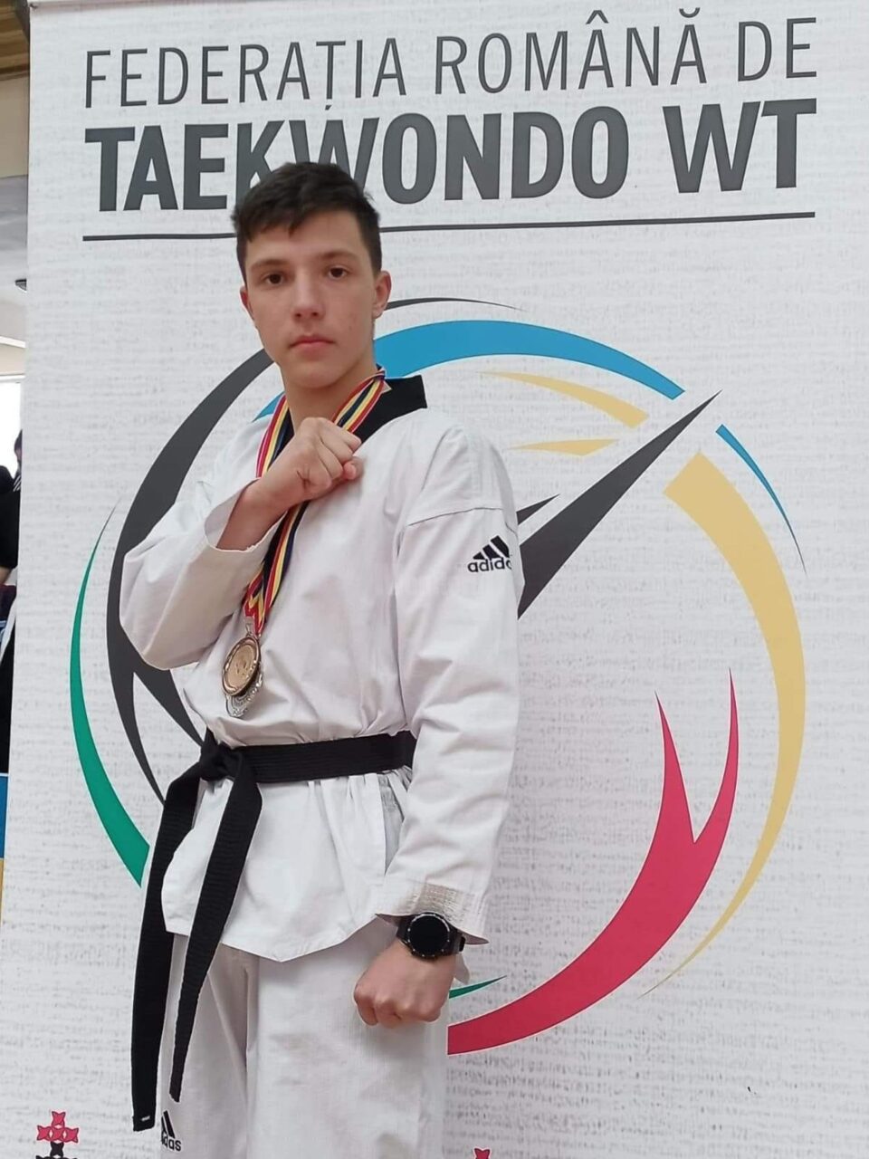 Tudor Andrei Mihalache practică taekwondo de peste 9 ani