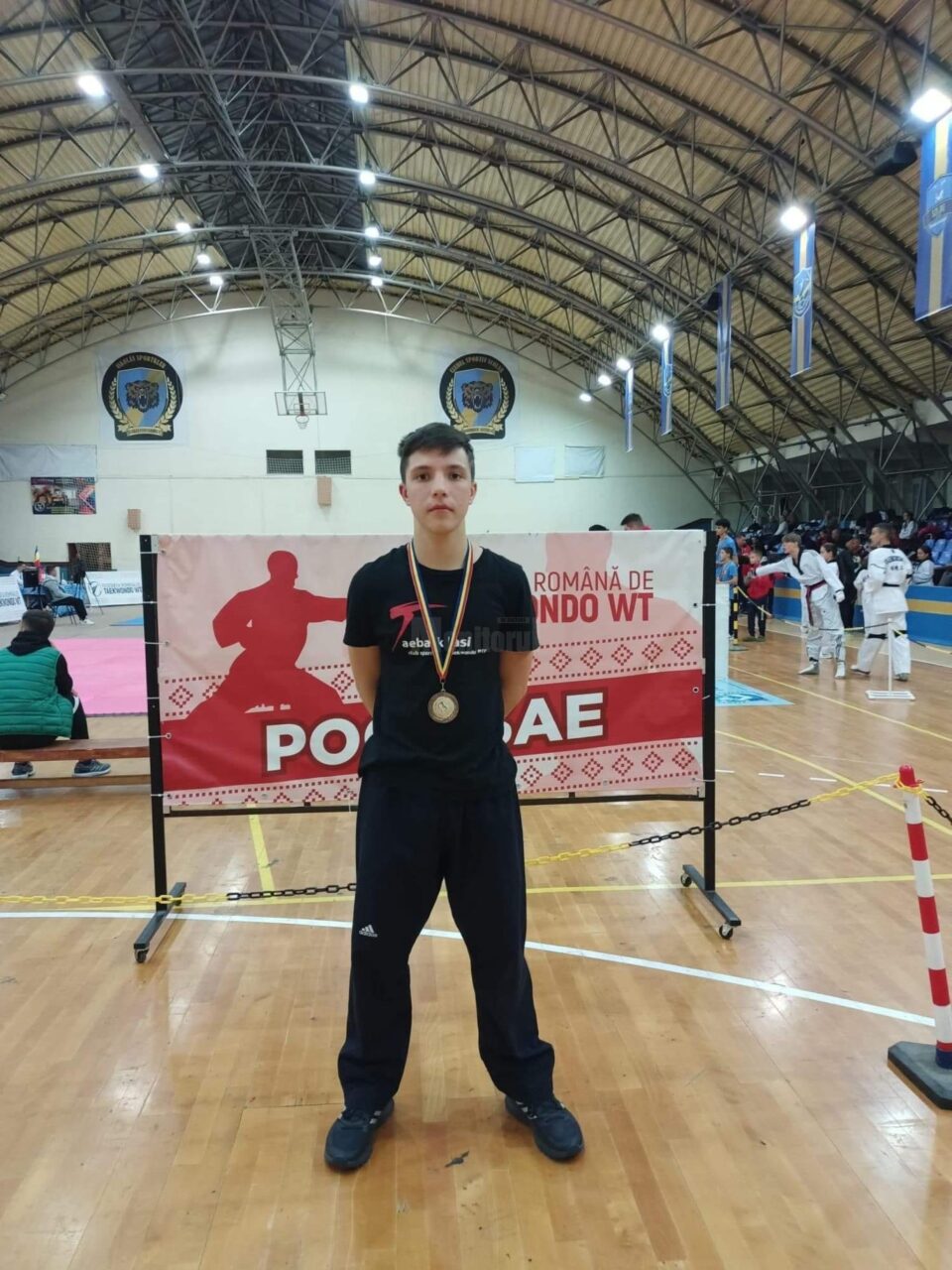Tudor Andrei Mihalache practică taekwondo de peste 9 ani