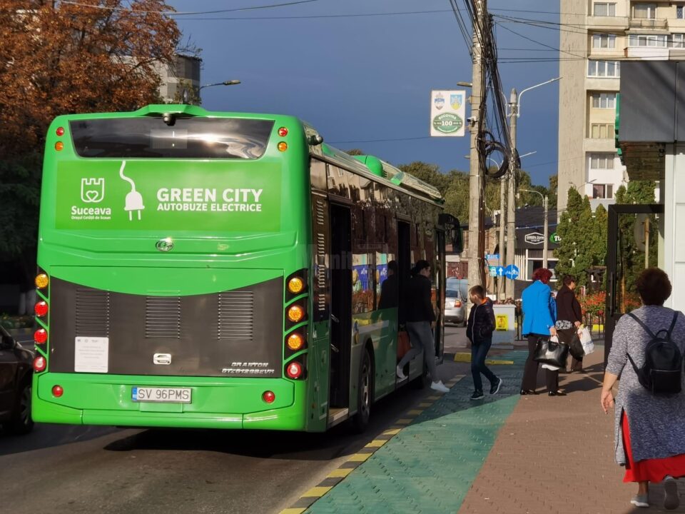 Transportul public electric, predominant în Suceava