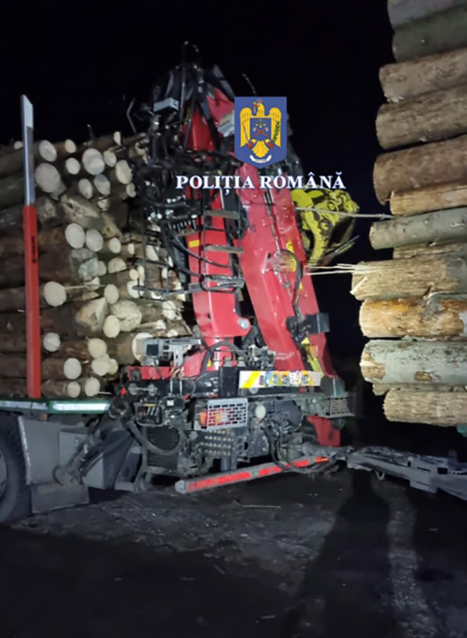 Camion cu lemne