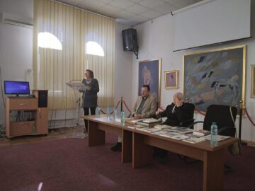 Prof. dr. Ilie Popescu, președintele Societății regionale „Golgota”, a conferențiat miercuri la Biblioteca Bucovinei