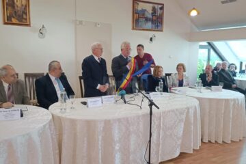 Acordarea diplomei de cetățean de onoare lui Vasile Palaghiu