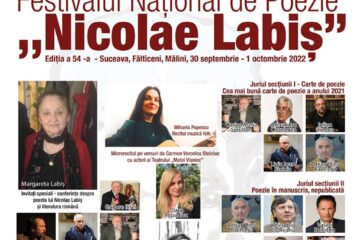 Festivalul Național de Poezie „Nicolae Labiș”, ediția a 54-a Suceava - Fălticeni - Mălini