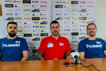 Adrian Tîrzioru, Bogdan Șoldănescu și Razvan Gavriloaia au prefațat partida cu CSM Odorheiu Secuiesc
