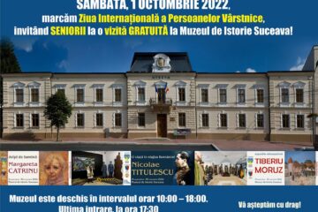 Seniorii pot să viziteze sâmbătă, gratuit, Muzeul de Istorie și Muzeul de Științele Naturii Suceava
