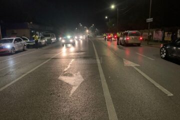 Razia cu efective sporite de vineri seară