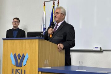 Ion Lungu a transmis mesajul municipalității sucevene, la deschiderea anului universitar la USV