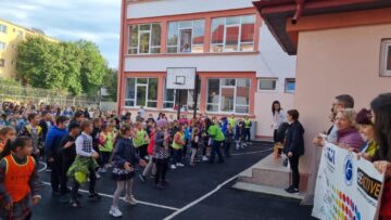 Ziua Europeană a Sportului Școlar, marcată prin întreceri sportive în natură, la Școala Nr. 4 Suceava