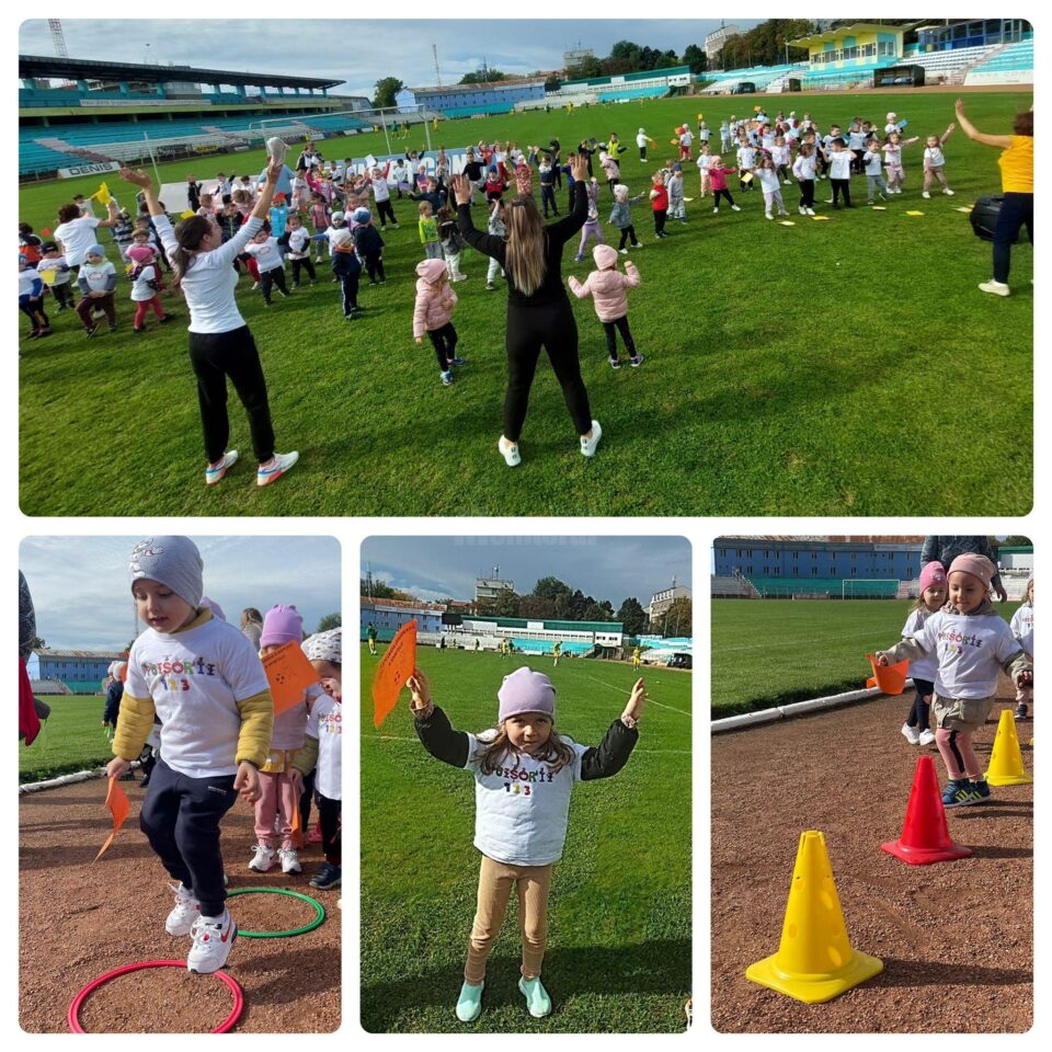 Sport și activități în aer liber, de Săptămâna Europeană a Sportului, la Grădinița „1-2-3” Sport și activități în aer liber, de Săptămâna Europeană a Sportului, la Grădinița „1-2-3”