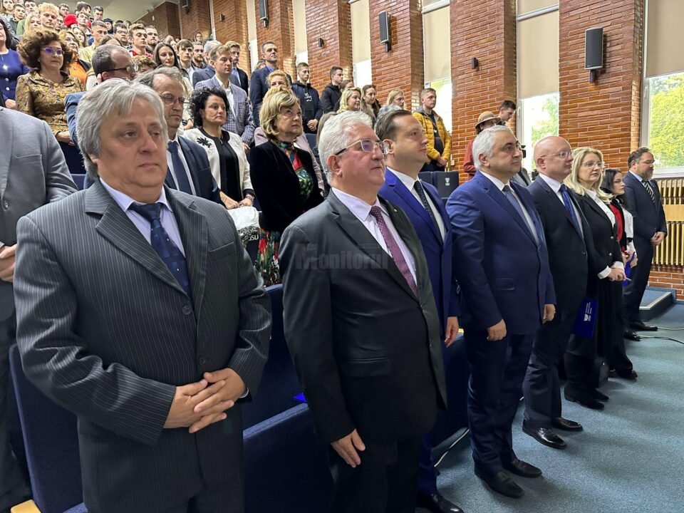 Ion Lungu a transmis mesajul municipalității sucevene, la deschiderea anului universitar la USV