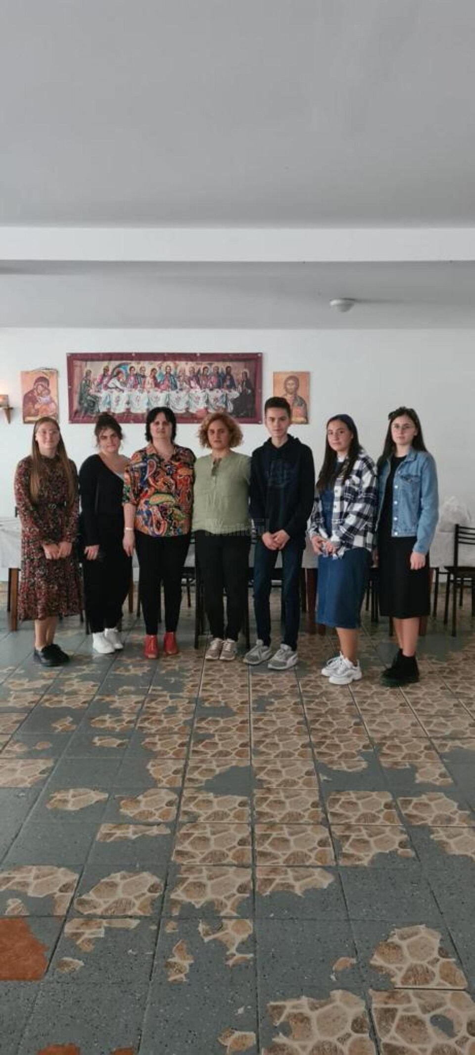 Organizatorii acțiunii „Prietenii vârstnicilor”