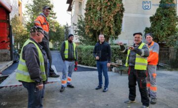 Strada Gherasim Buliga, din zona centrală a orașului, a fost reabilitată prin schimbarea covorului asfaltic, refacerea trotuarelor și înlocuirea bordurilor