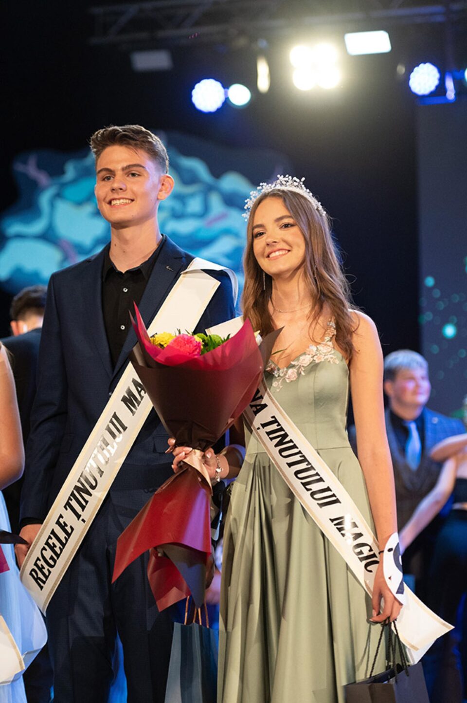Ștefan Oanea și Teodora Vargan, Miss și Mister 2022 ai Colegiului Național „Petru Rareș” Suceava