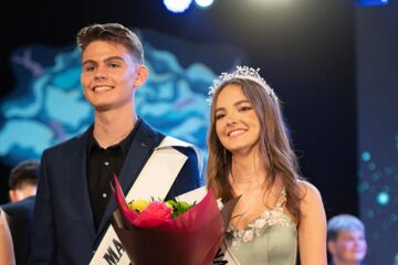 Ștefan Oanea și Teodora Vargan, Miss și Mister 2022 ai Colegiului Național „Petru Rareș” Suceava
