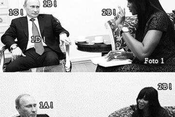 Limbajul nonverbal la Vladimir Putin și Naomi Campbell