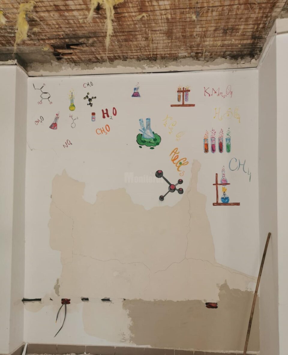 Laboratorul înainte de renovare