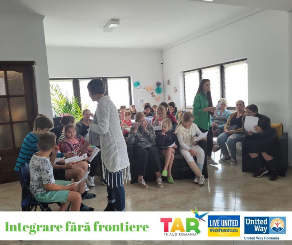 200 de copii refugiați ucraineni, ajutați să se integreze în comunitate de Fundația Te Aud Români, cu ajutorul United Way România