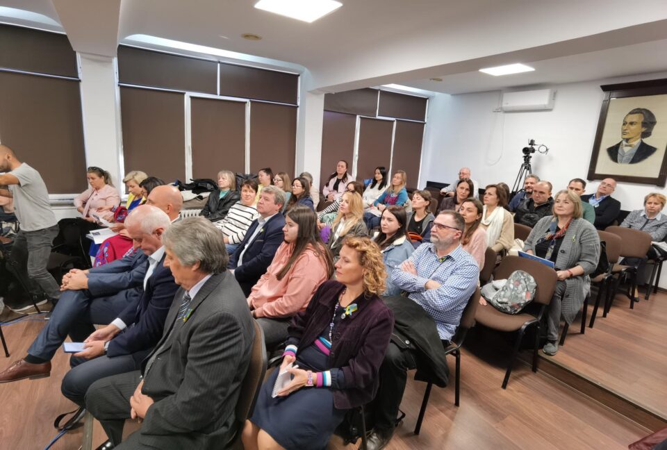 Prezenta numeroasa la evenimentul Mesaj pentru Ucraina