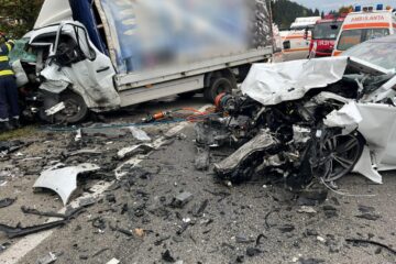 Accident grav, cu patru răniți, la Vatra Dornei