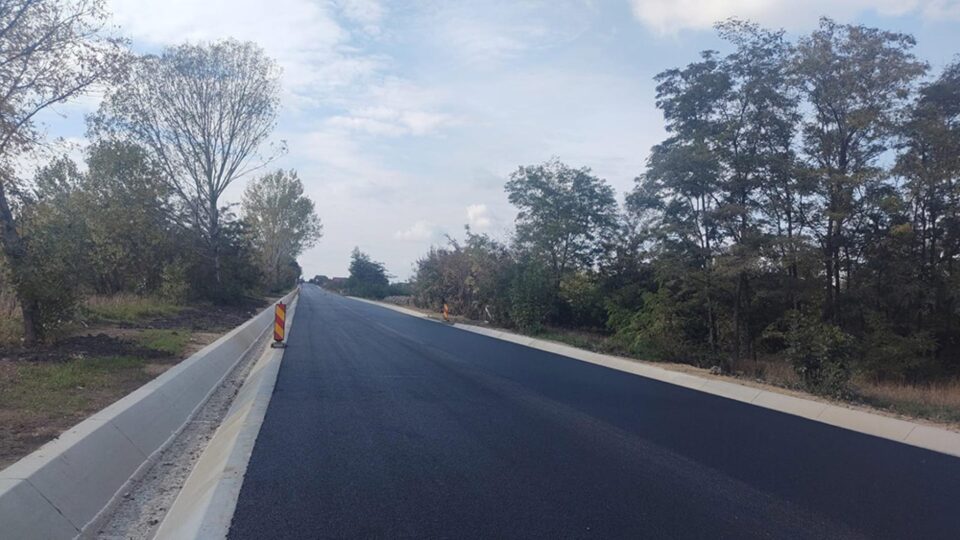 Imagini de pe șantierul DN 29D, unde lucrează Autototehnorom