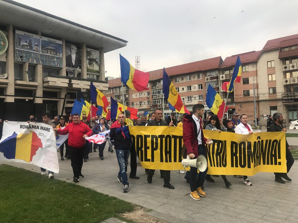 Protest AUR la Suceava împotriva creșterii prețurilor la energie