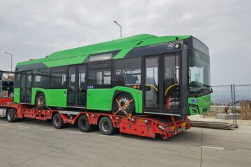 Al doilea autobuz Solaris, din lotul de 15, a ajuns la Suceava