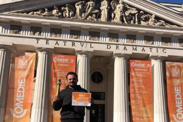 Premiul special al juriului la Festivalul Național de Comedie, ridicat de Cosmin Panaite