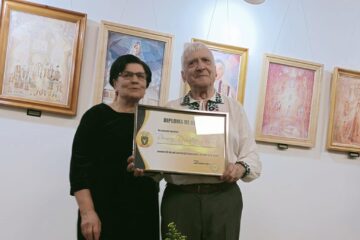 Vernisajul expoziției „Monumentalitate și filosofie în viziunea unui pictor bucovinean – Dimitrie Roman”, la Rădăuți