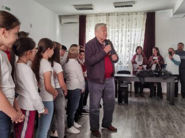 Gheorghe Turda, într-un concert emoționat pentru persoane cu dizabilități, la Todirești