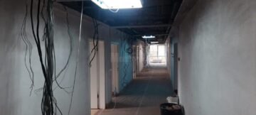 Au început lucrările de reparații în secția afectată de incendiu