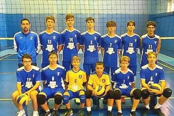Echipa de volei cadeți LPS CSS Suceava