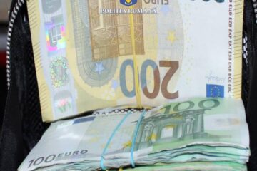 Sume de bani confiscate la perchezițiile din luna iulie a acestui an