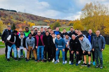 Fotbaliștii Forestei au sărbătorit la Toaca Bellevue clasarea pe primul loc la finalul turului