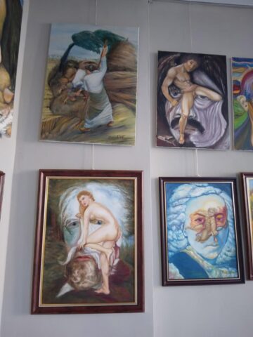 Lucrări semnate de trei artiști suceveni pot fi admirate la Galeria de Artă „Ion Irimescu” Suceava