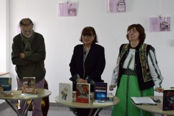 Dublă lansare de carte a autoarei Lili Crăciun și expoziție de grafică a lui Mihai Pânzaru - PIM