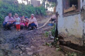 Ionuț Florescu și familia sa