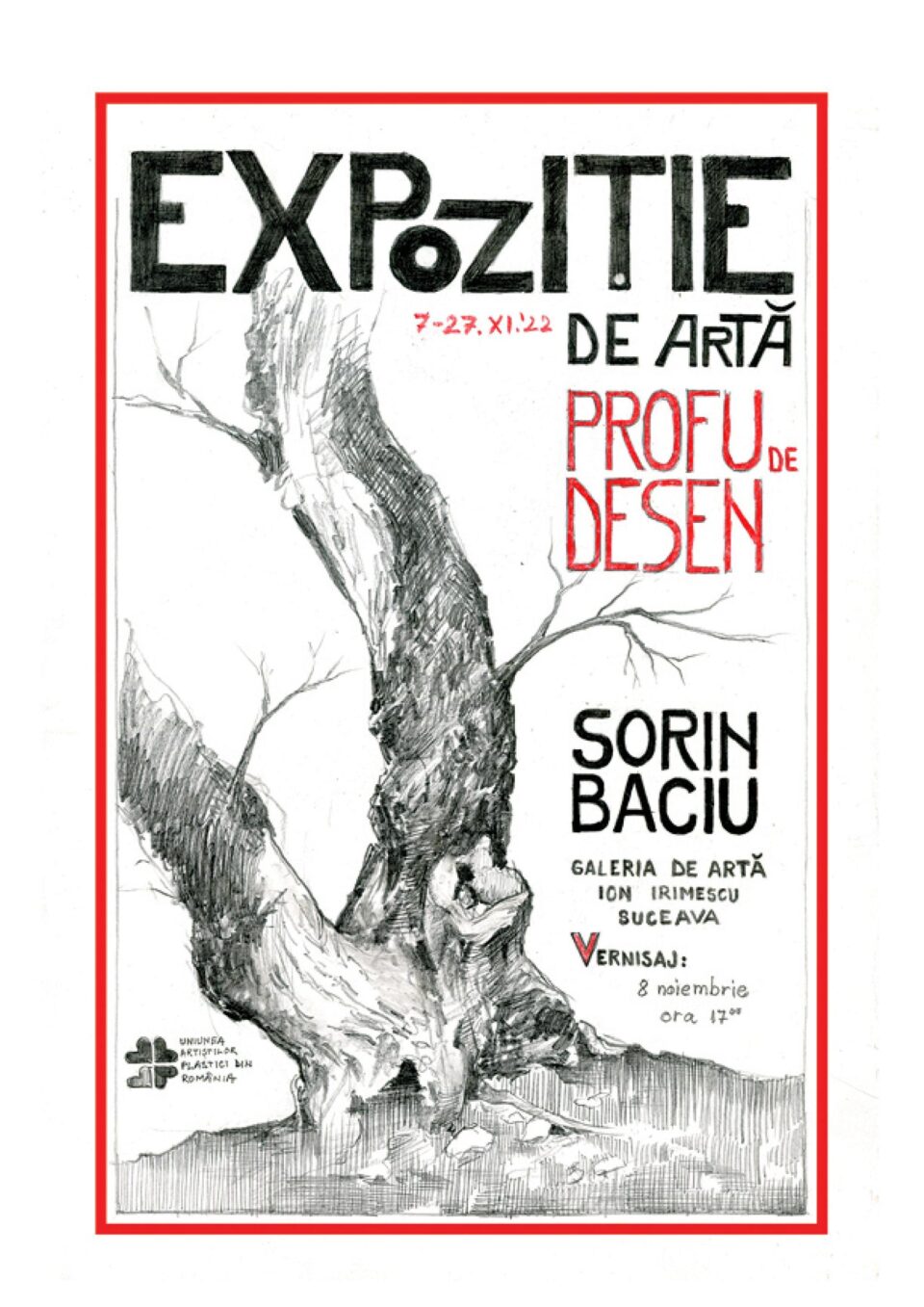 Expoziție de artă semnată de „profu de desen” Sorin Baciu, la Galeria de artă „Ion Irimescu” Suceava Expoziție de artă semnată de „profu de desen” Sorin Baciu, la Galeria de artă „Ion Irimescu” Suceava