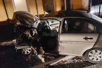 Accident grav pe o stradă din Fălticeni