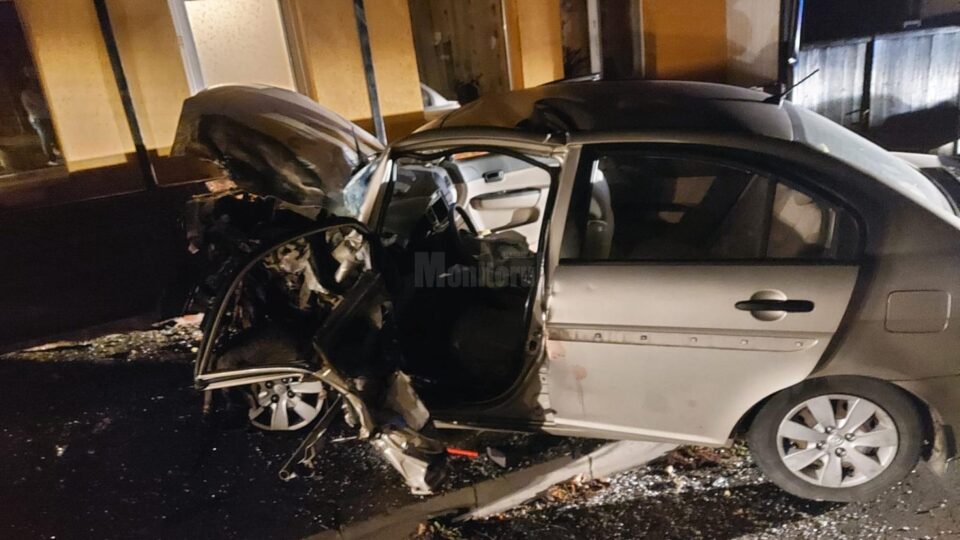 Accident grav pe o stradă din Fălticeni