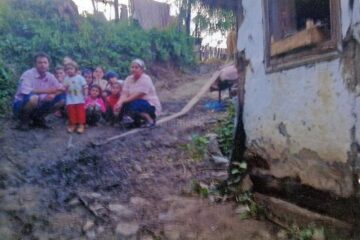 Ionuț Florescu și familia sa